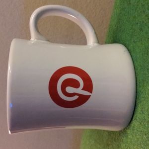 Pinterest Logo White Mug